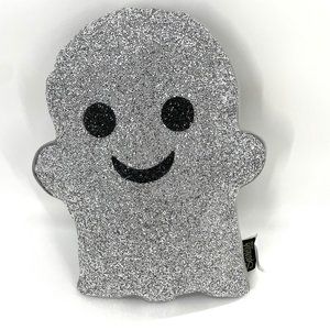 Halloween Ghost Pillow Silver Glitter Sparkles Home Rhinestone‎ Tik Tok Decor